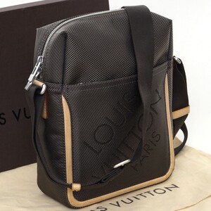 【未使用に近い】ルイヴィトン Louis Vuitton ダミエ ジェアン シタダン NM テール ショルダーバッグ メンズ レディース 定価約12万 A0160