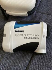 Nikon ニコン　COOLSHOT PRO STABILIZED レーザー距離計　動作品　ハードケース付