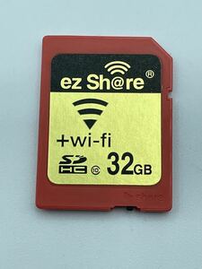訳あり品　Wifi機能付きSDカードezShare 32GB 海外リテール品