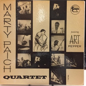 MARTY PAICH / MARTY PAICH QUARTET FEATURING ART PEPPER (オリジナル盤/MONO/RED WAX/黒DG/難関良品!!)
