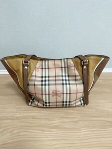 バーバリー BURBERRY HANDBAG 3950171 PVC BROWN