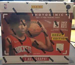 【絶版/オンライン限定発売品】2021-22 Panini NBA Photogenic 未開封　1 box