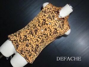 DEFACHE/デファッチェ:花柄デザインブラウスシャツ・ワールド