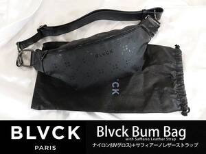 BLVCK PARIS BUM BAG　モノグラムボディバッグ/ボディバッグ 