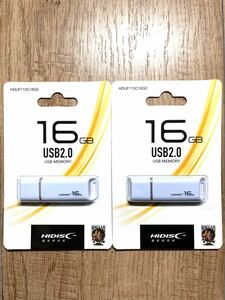 値下げ(お買い得！)USBメモリ 16GB【2個セット】