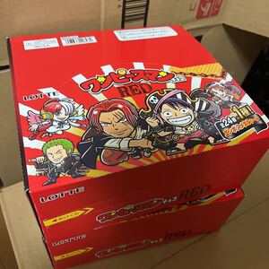 送料無料!新品未開封 ワンピースマン RED 2箱 60個 セット 劇場版 ワンピース チョコ 未開封パック!パック ウエハース レッド