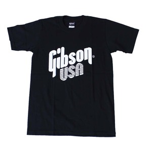 ag1●新品 黒 Mサイズ●ギブソン GIBSON 半袖Tシャツ//バンドTシャツ ロックTシャツ パンク メタル