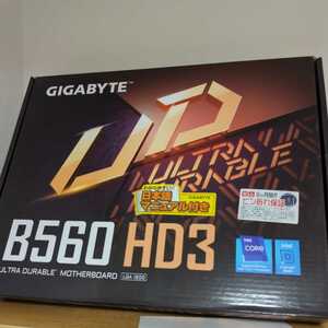 GIGABYTE b560 hd3 Intel lga1200 ATX マザーボード