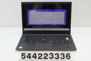 【ジャンク品】Lenovo ThinkPad X1 Carbon 6th Gen Core i7 8650U 1.9GHz/8GB/14W/FHD(1920x1080)/OS無し 起動不良 【544223336】