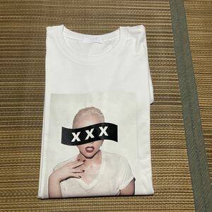新品未使用　GOD SELECTION XXX フォトt tee tシャツ M 白　ホワイト