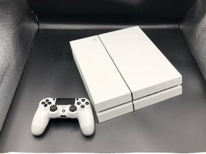 PS4 本体 初期化済み 箱付き CUH-1200A 白 White グレイシャーホワイト 500GB