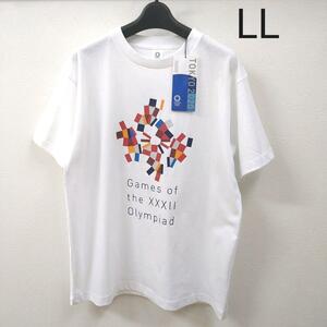 メンズ Tシャツ（LL）オリンピック東京2020　Hanabi　①