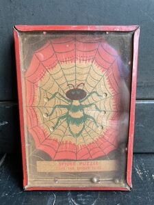アンティーク 蜘蛛の巣 スパイダーウェブ ビンテージ トイ 1920s 1930s デザイン 蜘蛛 クモ スパイダー レトロ オモチャ 玩具 