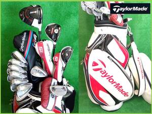 ◆完璧テーラーメイド ( M4 & R15 & racCGB & racTP & BERWICK & 本格CB )11本フルセット!◆ 定価35万円相当 ※すべてTaylorMade製品!