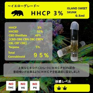 HHCP3% H4CBD CBDリキッド 0.5ml