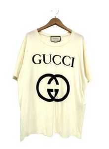 GUCCIインターロッキングG プリントオーバーサイズTシャツ XL