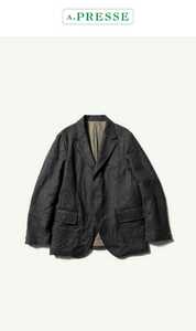 【1000円スタート】22aw a.presse Tweed Tailored Jacket 新品未使用