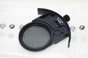 ☆NIKON / Nikon C-PL 405 : 組み込み式円偏光フィルター：超望遠差し込み式 新品級 