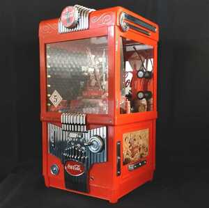 コカコーラ クレーンゲーム型 貯金箱 レトロ UFOキャッチャー オルゴール ヴィンテージ レトロ コーラ Coca Cola ビンテージ 廃盤 希少