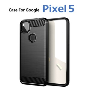 Google Pixel 5 TPUケース ブラック