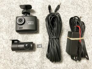 b2 美品 ユピテル YUPITERU 2カメラドライブレコーダー DRY-TW7000