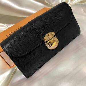 ★美品★正規品 ルイヴィトン マヒナ ポルトフォイユ・イリスM58163 長財布