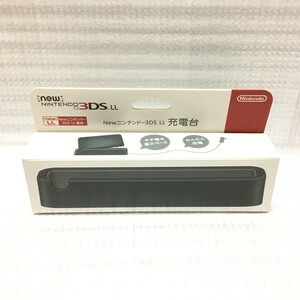 ■ New ニンテンドー 3DS LL 専用 充電台 RED-007 ブラック 黒 箱 説明書付 美品 Newニンテンドー3DS LL New3DS LL 充電器 純正 クレードル