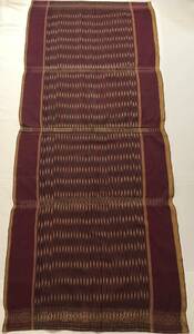 即決　アンティーク　イカット　インドネシア　スマトラ島　バタック族　儀礼用布　ウロス　約80年前の古布