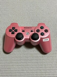 中古　PS3 純正デュアルショックコントローラー　ピンク　