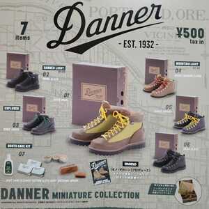 送料無料 全7種 Danner ダナー ミニチュア コレクション ガチャ フィギュア シューズ ブーツ 靴 マウンテンライト エクスプローラー 他