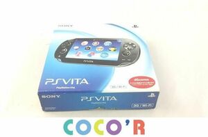 【同梱可】中古品 ゲーム PS Vita 本体 ブラック 3G/Wi-Fi SONY PCH-1100 初期化動確済み