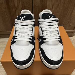 松屋銀座店購入 美品 Louis vuitton ルイヴィトン LVトレイナー スニーカー nike dunk 確実正規品 28.5 国内完売品 本物保証