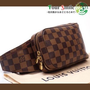 【極美品】ルイヴィトン Louis Vuitton ダミエ ジェロニモス ボディバッグ ショルダーバッグ レザー メンズ N51994 保存袋 定価約13万 5941