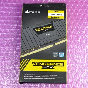 CORSAIR VENGEANCE LPX DDR4 メモリ DDR4-2666Mhz 8GB×2枚 16GB