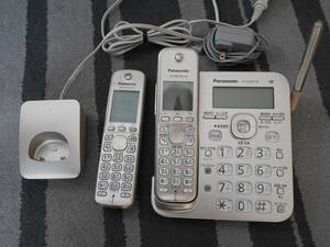 Panasonic 電話機■VE-GD53-N■子機KX-FKD53-N■新品電池1個