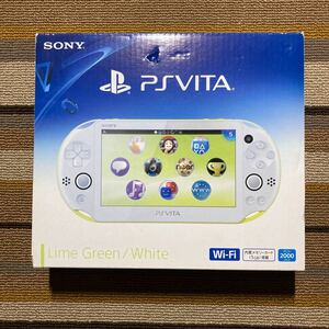 PS Vita ライムグリーン PCH-2000 Wi-Fiモデル 