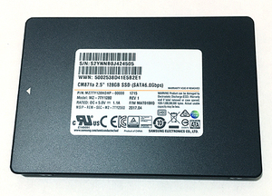 SAMSUNG製 2.5インチ SSD 128GB (使用時間少)