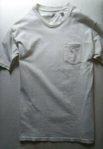 USA製 BALANCE & HARMONY ポケット Tシャツ 白 Ｌ / アメリカ製 B&H バランス＆ハーモニー ヘビーウェイト ポケット Tシャツ 