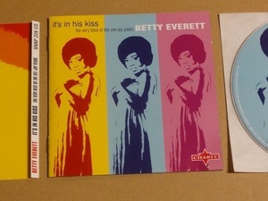 CD Betty Everett Its In His Kiss 送料無料 30曲収録 The Very Best Of The Vee Jay Years