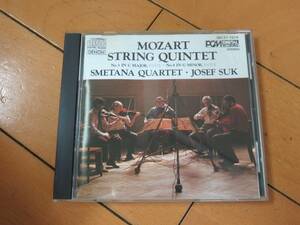 クラシック モーツァルト 弦楽五重奏曲 第3番 第4番 旧規格CD 品番:38C37-7014