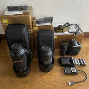 【美品】Nikon ニコン D850 ボディ レンズ 一式セット // AF-S NIKKOR 24-70mm F2.8E ED VR // AF-S NIKKOR 70-200mm F2.8E FL ED VR