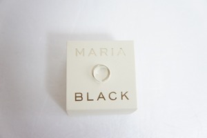 美品 正規 MARIA BLACK マリアブラック イヤーカフ イヤリング シルバー925 アクセサリー 907M