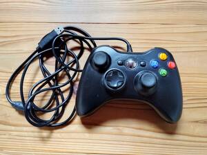 xbox 360 Xbox 360 Slim コントローラー 有線 USB 二重振動 ジョイスティック PC ゲームパッド Windows対応 ブラック