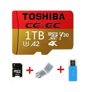 東芝 大容量 1TB　マイクロSD カード microSD カード　ＳＤ変換アダプタ