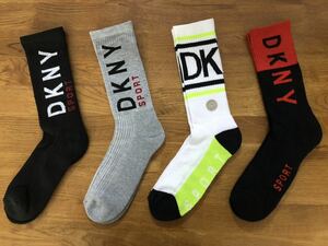 新品DKNY ダナキャランニューヨーク　メンズソックス靴下 4足セット511