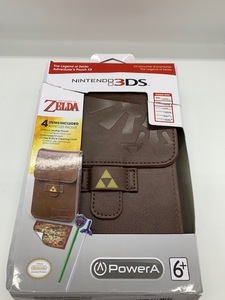 [訳あり/アウトレット]：Nintendo The Legend of Zelda ゼルダの伝説ゼルダ冒険者合成皮革ポーチキット 3DS XL 3DS New 3DS XL ケース