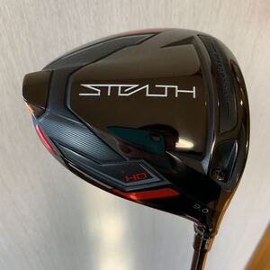★美品★ テーラーメイド Stealth Driver HD 9° ステルス HD ドライバー Tensei TM50 S 日本正規品