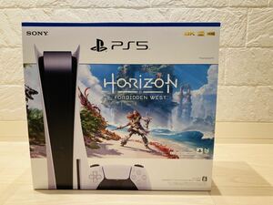 【1円〜】9月25日購入 PS5 プレイステーション5本体 PlayStation5 “Horizon Forbidden West” 同梱 ディスクドライブ搭載タイプ新品未使用