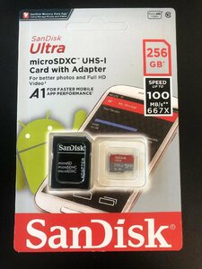 256GB　マイクロSD カード　micro SD card　SanDisk BZ 96