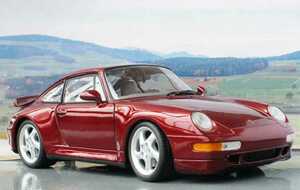 UT 1/18 1997 ポルシェ 911 993 ターボ 3代目 後期型 レッド メタリック Porsche Turbo 送料無料
